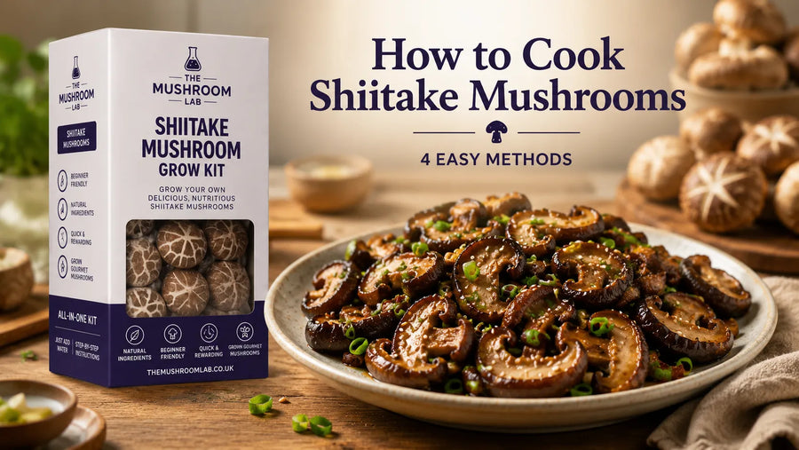 How to Cook Shiitake Mushrooms: 4 Easy Methods