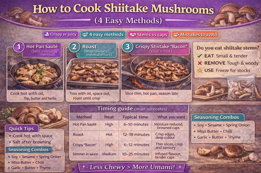 How to Cook Shiitake Mushrooms (4 Easy Methods)