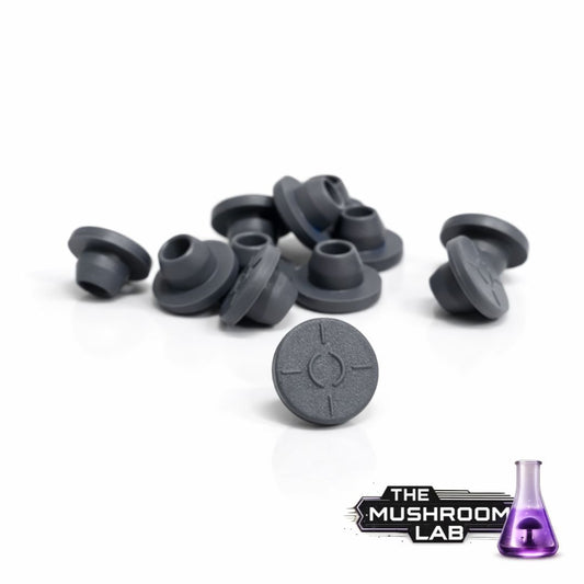24x Self Healing Injection Ports 13mm Outer 5mm Inner Butyl Rubber