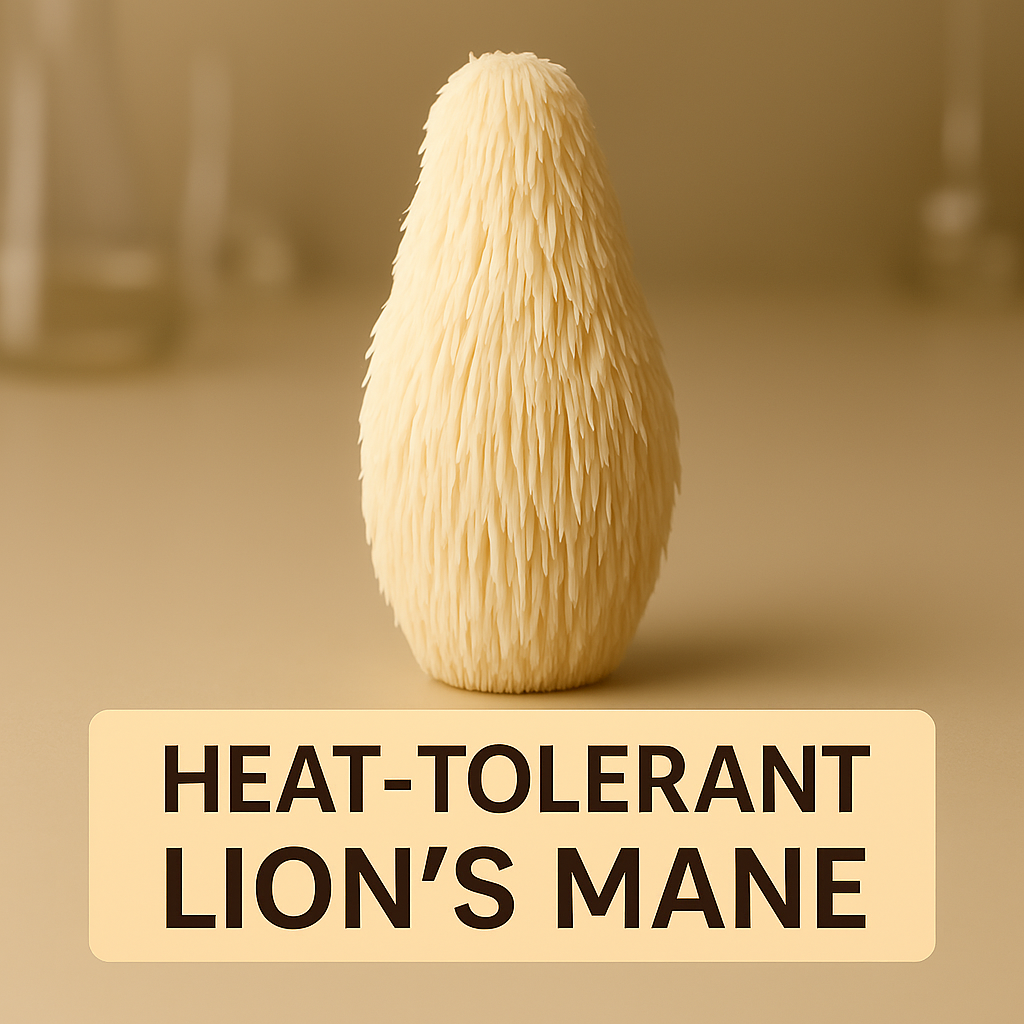 Heat-Tolerant Lion’s Mane (Hericium erinaceus – Warm Climate Strain)