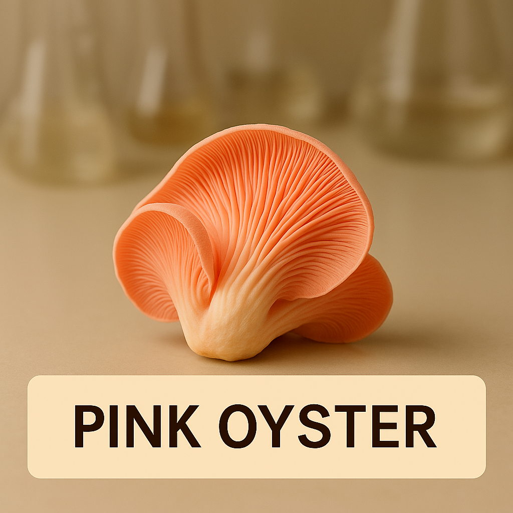 Pink Oyster (Pleurotus djamor)