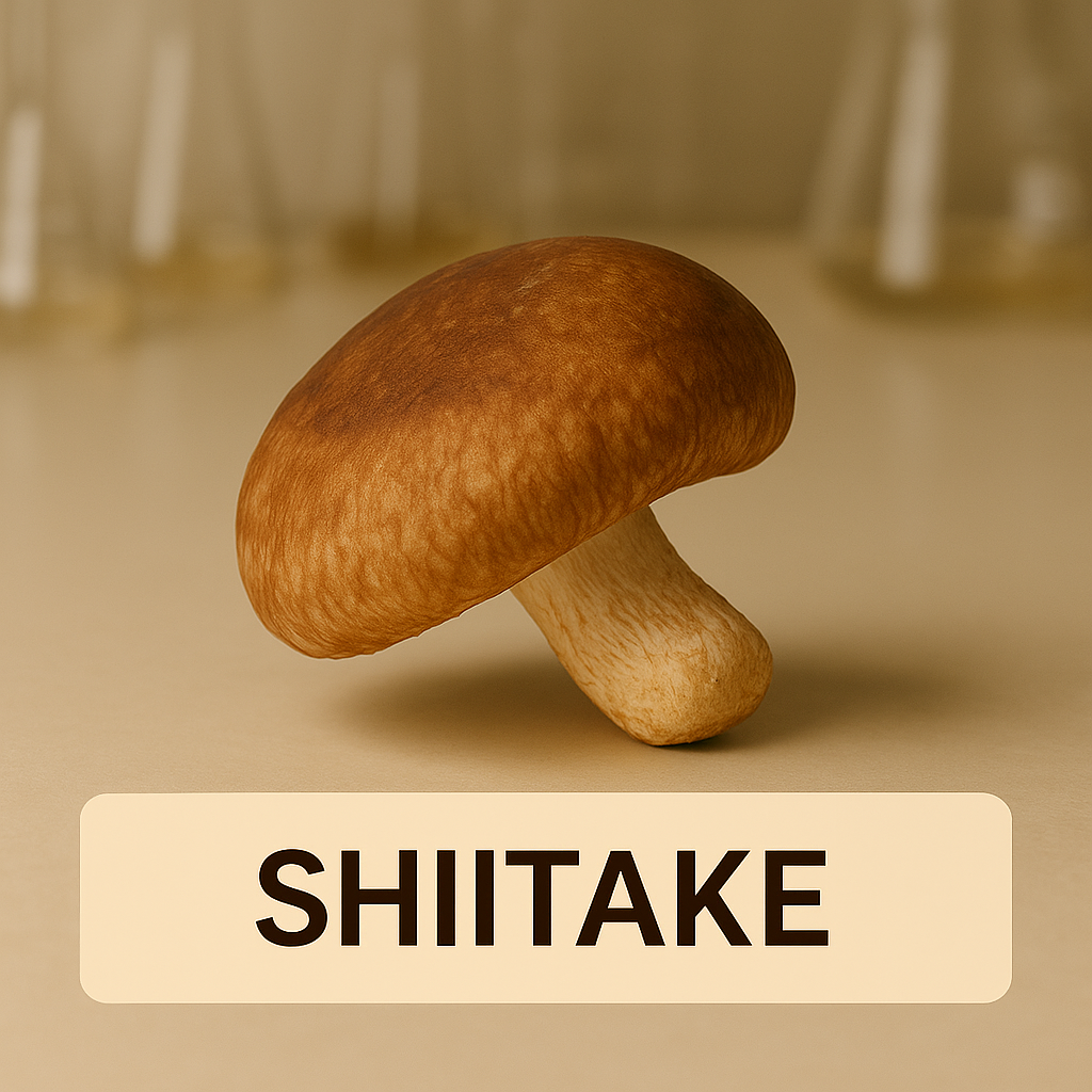 Shiitake (Lentinula edodes)