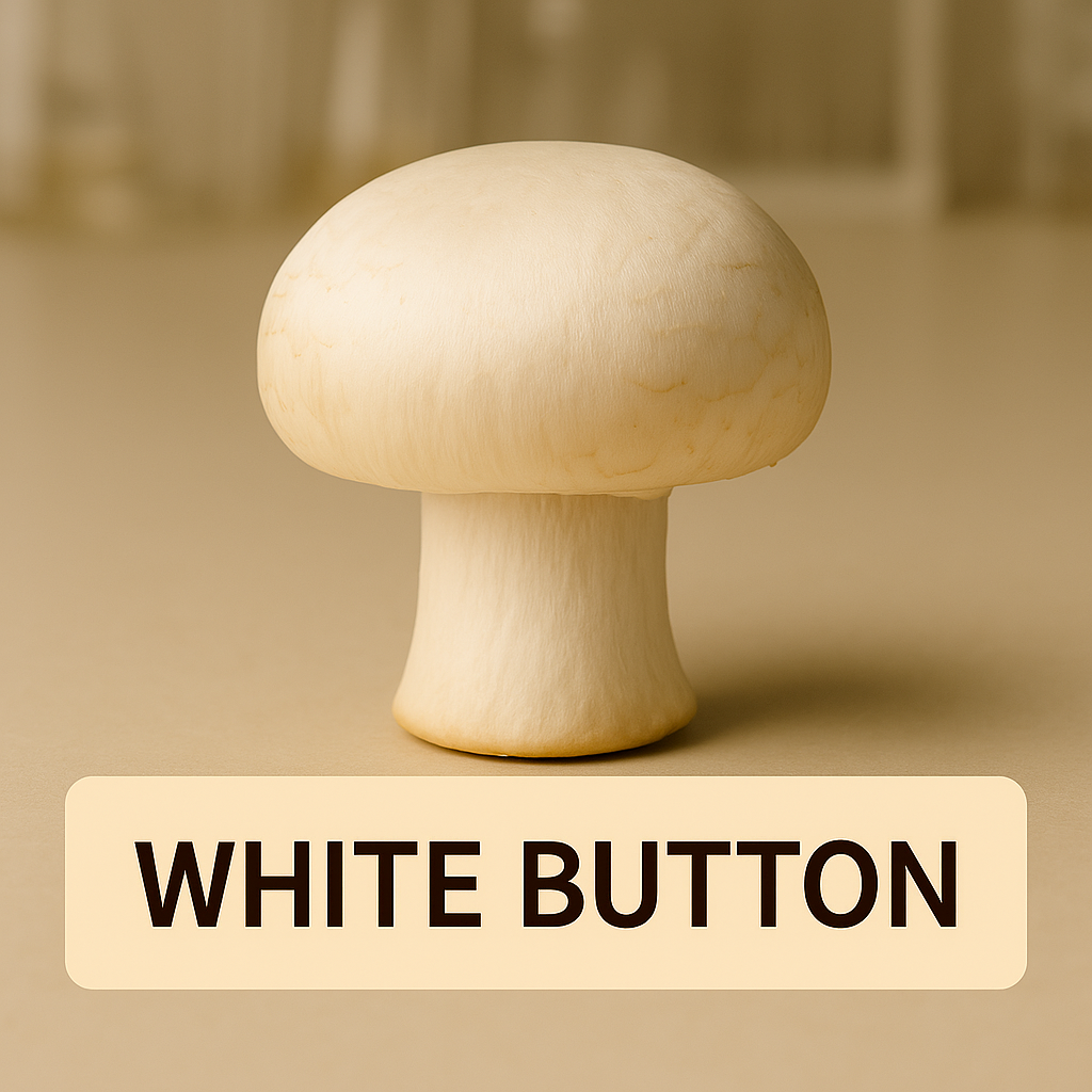 White Button (Agaricus bisporus)