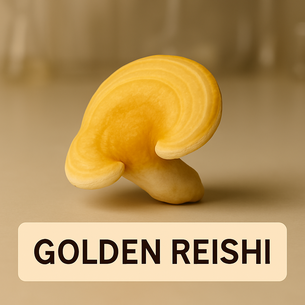 Golden Reishi (Ganoderma curtisii)
