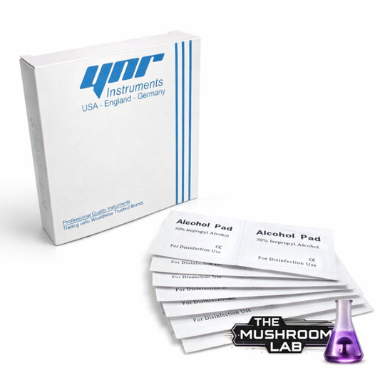 100x Sterile Alcohol Prep Pads – 70% Isopropyl | Clean Lab Essentials